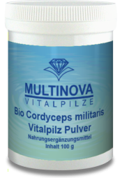 Bio Cordyceps Militaris 100 g Dose Bio Cordyceps Militaris 100 g Dose