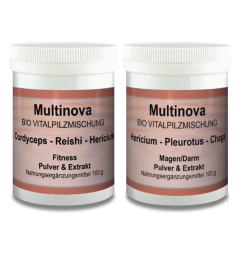 Multinova Vitalpilzmischungen Vitalpilzmischungen